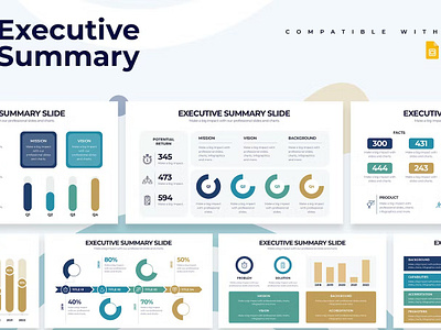 Executive Summary Google Slides Infographics design google slide keynote powerpoint presentation slide slides template