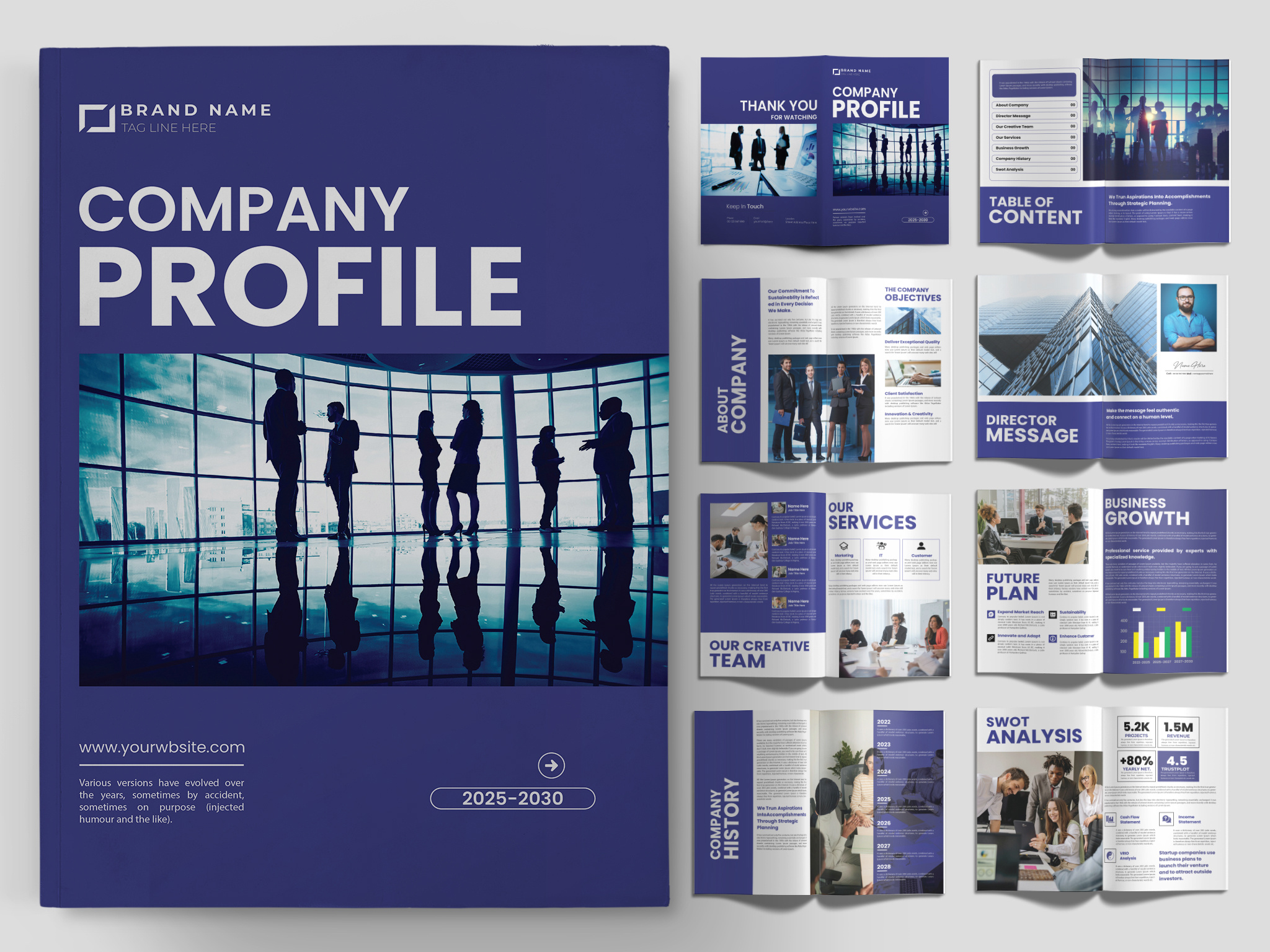 Example of Company Profile Design