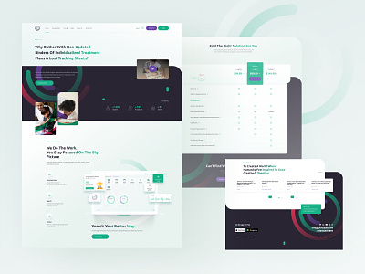 Ynmo | ينمو centers clinic disabilities dribbble best shot education home page learning pricing product design reports schools treatment ui ui ux design user experience design user interaction user interface design visual design web ui website
