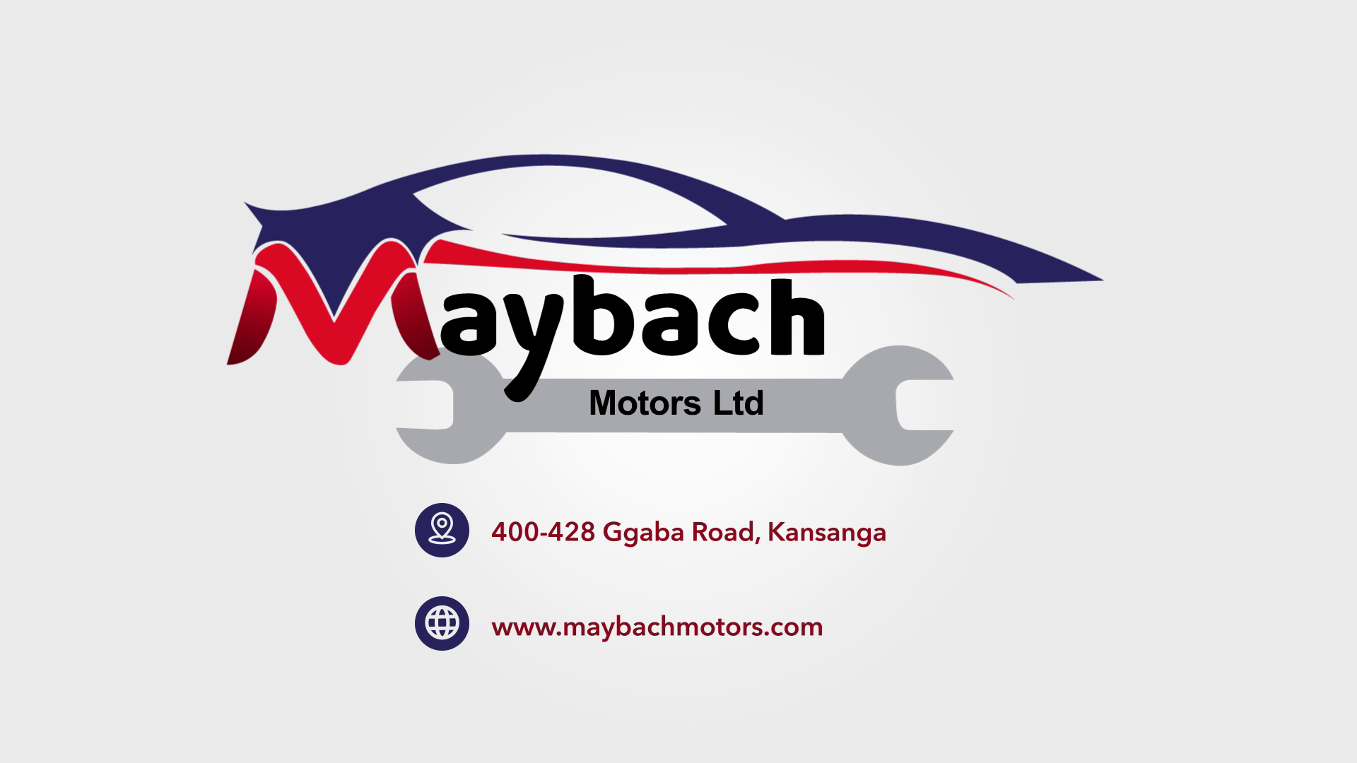 Maybach Motors advert animation logo motion graphics video editing