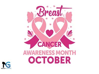 Breast Cancer Awareness Month Design breast cancer breast cancer 2025 graphicdesign illustration october pink ribbon t shirt design tshirts