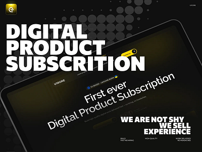 Digital Product Subscription U1 Core 2025 3d animation branding graphic design logo motion graphics ui