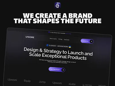 U1 Core X 3d animation branding graphic design logo motion graphics ui