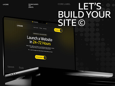 Core Label 3d animation branding graphic design logo motion graphics ui