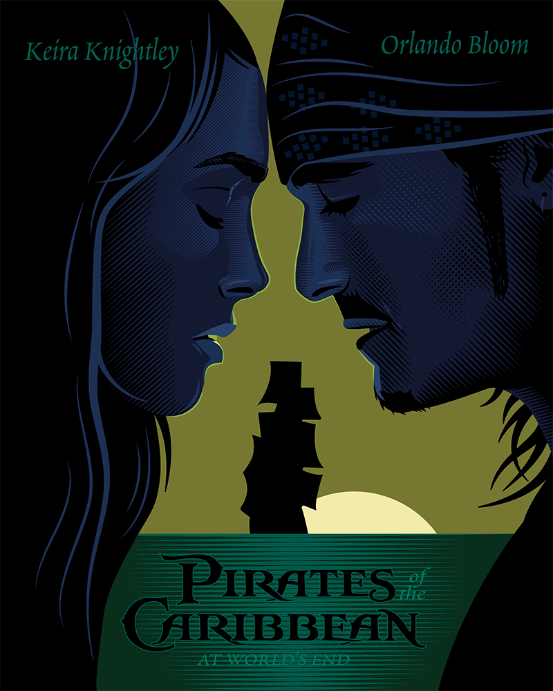 Pirates of the Caribbean: At World’s End animation art design digitalart graphicdesign illustration illustrator piratesofthecaribbean posterdesign vector