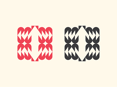UP & DOWN 2025 branding design graphic design illustration logo logo abstract minimal logo typography up and down vector