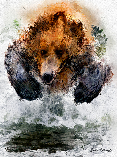 Ours en course