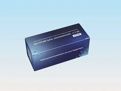 Waterproof Tape Measure Box Design graphic design package design