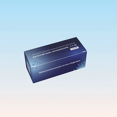 Waterproof Tape Measure Box Design graphic design package design