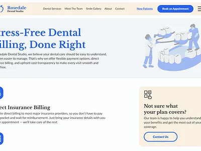 Dental Clinic Website Design Payment Page Design branding design graphic design ui web design website website design