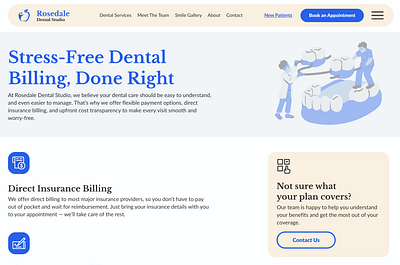 Dental Clinic Website Design Payment Page Design branding design graphic design ui web design website website design