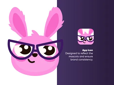 App Icon for Talking Duo App app branding character design design graphic design icon app illustration logo ui ux vector