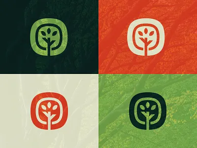 Tree logo branding green logo nonprofit tree