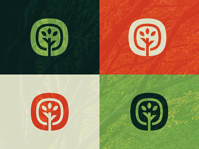 Tree logo branding green logo nonprofit tree