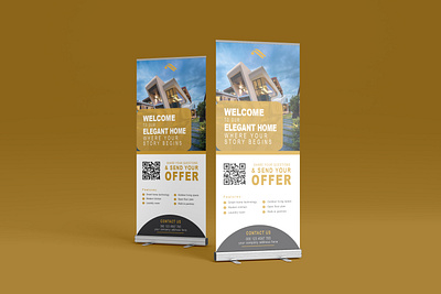 Roll Up Banner Design. roll up banner design