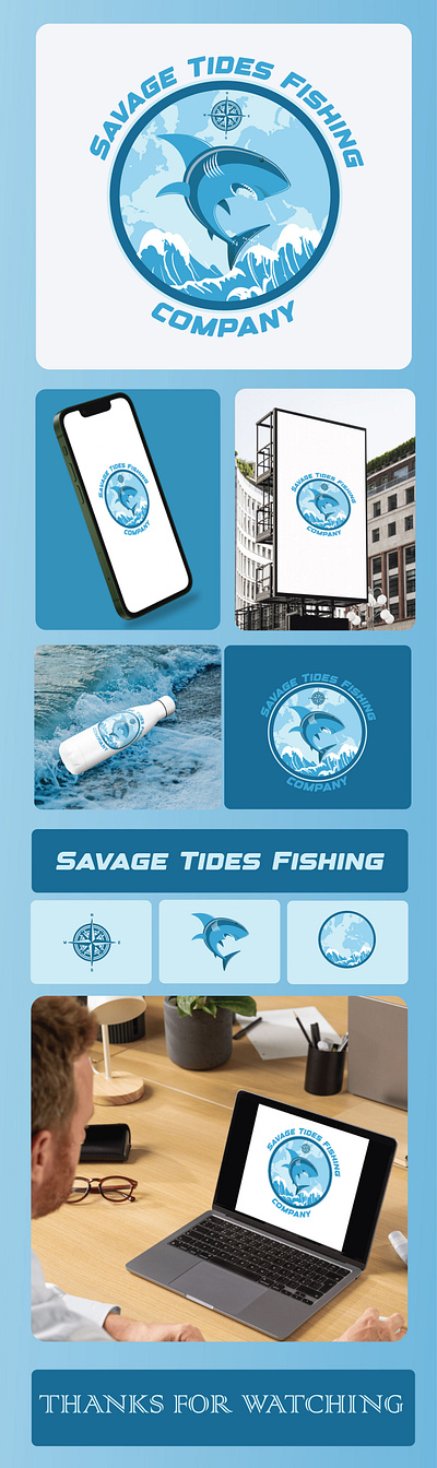 FISHING BRAND LOGO DESIGN adobe illustrator branding design graphic design logo typography vector