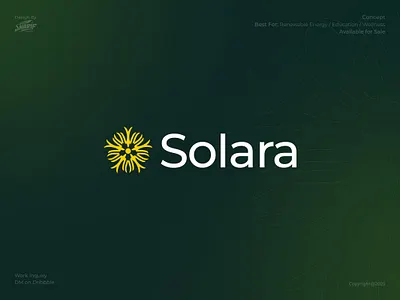 Creative circular symmetry Sun Logo agency branding creative design firm logo logodesign logotype logoworld modern owner shariflogohut software software logo solar sun vector