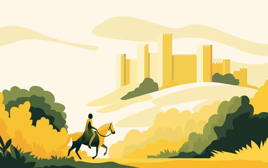 Fantasy Castle Landscape