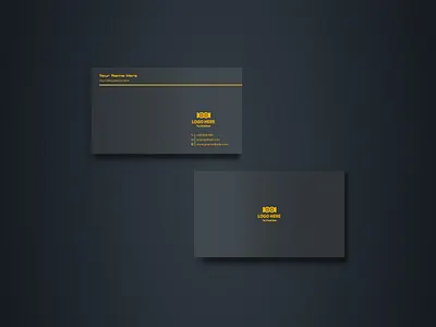 Minimalist Business Card Design branding business card design graphic design illustration logo modern design unique design vector visiting card