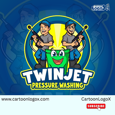 Cartoon Portrait Logo Design for Pressure Washing | CartoonLogoX brandhero branding businesslogodesign cartoonartist cartooncharacterlogo cartoonlogo cartoonlogox creativebranding design graphic design illustration logo motion graphics portraitlogo pressurewashinglogo uniquelogodesign