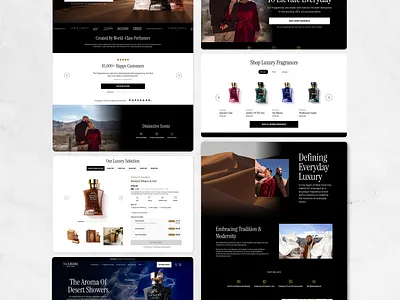Webdesign: Homepage for Habibi NY design ecommerce onlinestore userexperience ux uxdesign uxui website