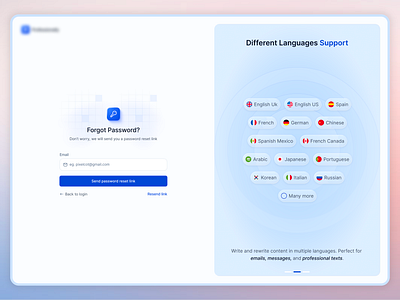 SaaS Dashboard Forgot Password UI Design dashboard dashboard design dashboard ui design design forgot password design product design saas dashboard design saas forgot password saas web app saas web app design ui ui designer uiux design uiux designer user experience ux ux designer web app design