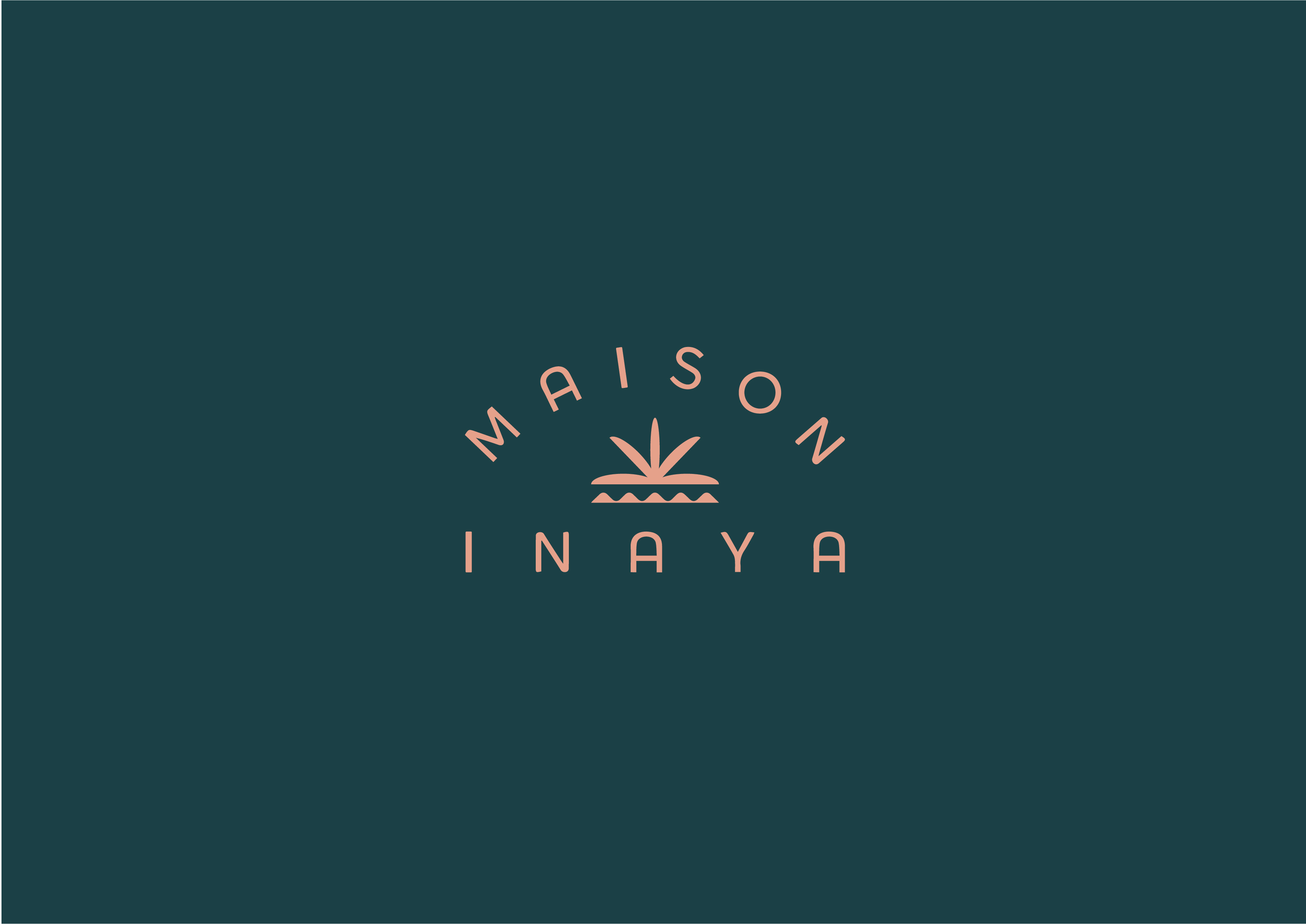 Maison Inaya - unused proposal branding design graphic design illustration logo typography vector