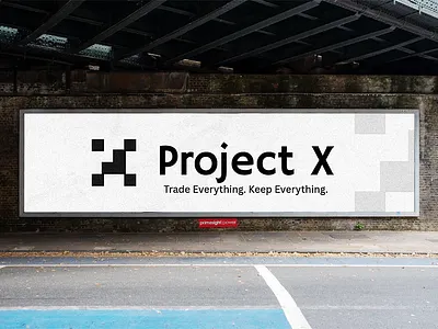 Project X: Twitter Banner - Sample branding graphic design