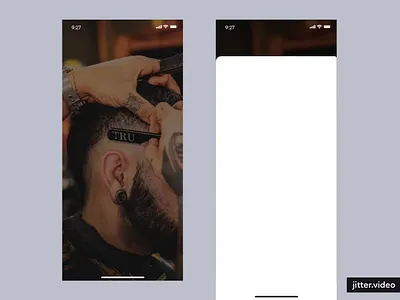 Jitter Animation Exploration for an Onboarding Flow animation app design design jitter product design prototype ui uiux
