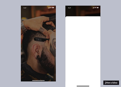 Jitter Animation Exploration for an Onboarding Flow animation app design design jitter product design prototype ui uiux