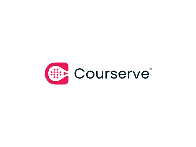 COURSERVE branding graphic design logo