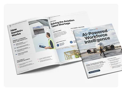 Pamphlet Design - AI Learning layout design machine learning pdf design