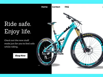 Bike Shop Design branding design graphic design illustration logo ui