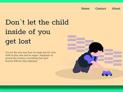 Toy Shop Design branding design graphic design illustration logo ui