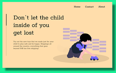 Toy Shop Design branding design graphic design illustration logo ui