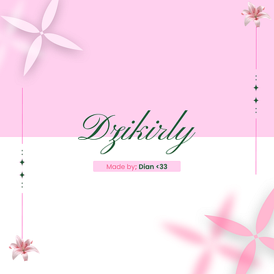 UI/UX Dzikirly App
