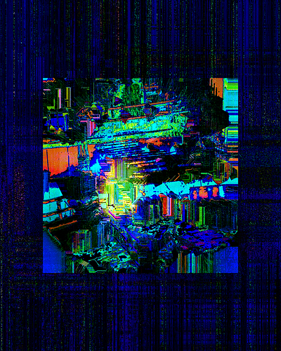 light abstract emotion feeling naive art raw