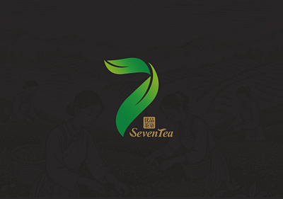 Tea Brand LOGO Design branding design illustration logo vector