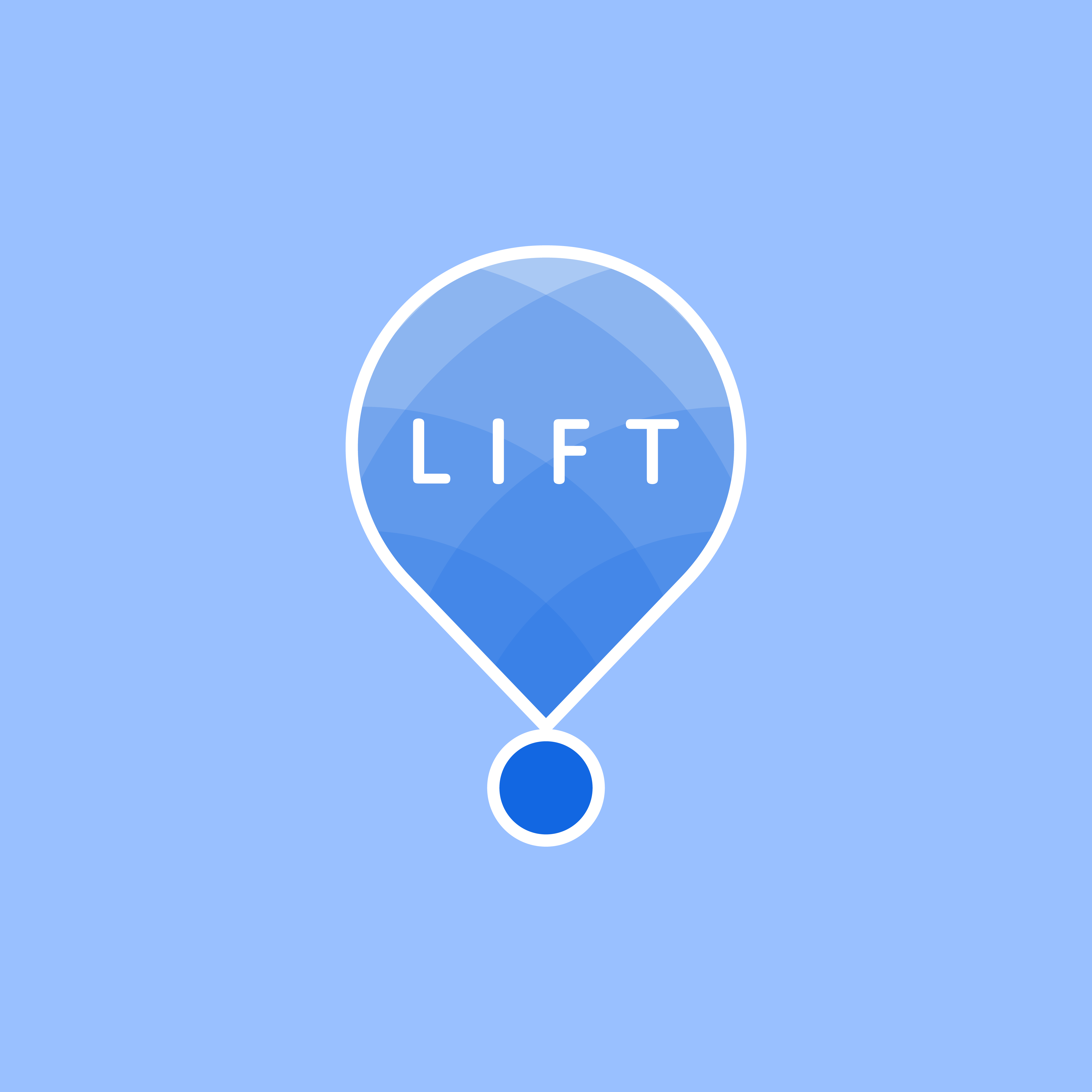 LIFT air balloon blue brand branding bubble challenge daily design float fly graphic design hot air balloon icon illustration lift logo pattern sky vector