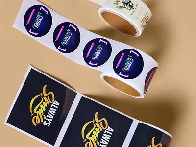 Custom Roll Standard Vinyl Stickers - StickerDot NZ custom vinyl stickers vinyl sticker printing