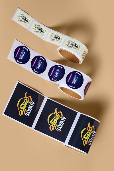 Custom Roll Standard Vinyl Stickers - StickerDot NZ custom vinyl stickers vinyl sticker printing