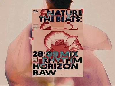 Nature the beats: Typo exploration 02 animation design graphic design illustration landing page logo motion graphics typography ui web design