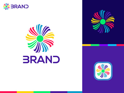 Abstract modern logo 3d abstract abstract logo brand identity branding creative logo design eye catching graphic design icon illustration logo logo design logos logotype minimal modern logo