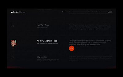 ValentinCheval- 3D 3d graphic design ui ux website