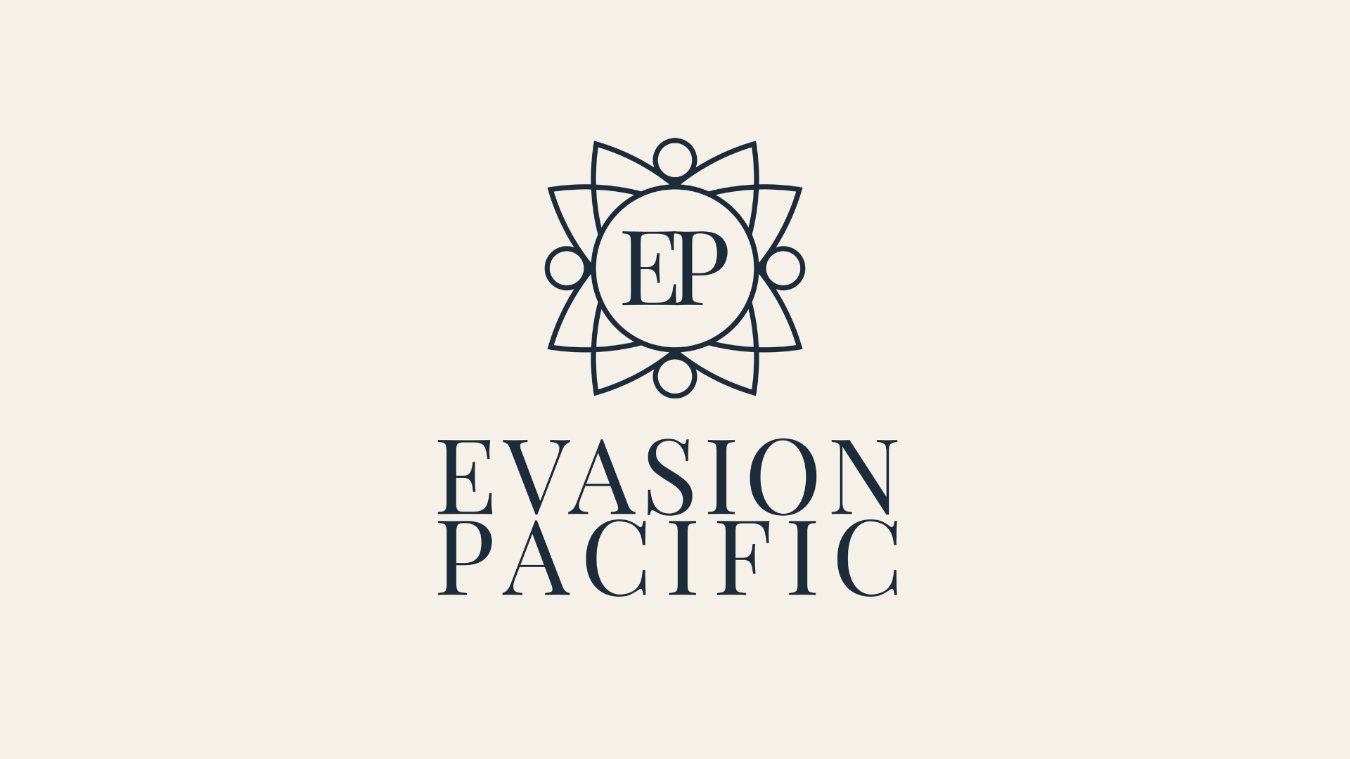 Evasion Pacific Branding - SPA & Massage brand brand design branding design graphism luxury visual identity