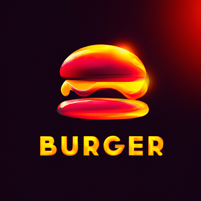 Burger Restaurant Logo branding design graphic design illustration logo typography ui