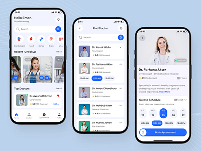 Online Doctor Appointment App – Book Your Health Instantly app app design appointment appointment booking book doctor online booking app doctor app doctor appointment doctor booking app doctor finder hospital medical booking app medicine mobile mobile app online consultation app patient telemedicine