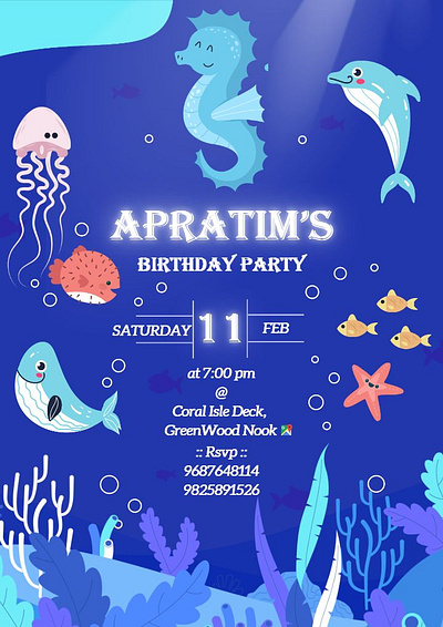 Make Birthday Invitation Card Online with Creative Designs birthday card graphic design invitation online