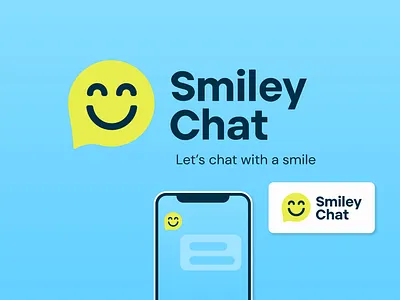 Smiley Chat | Friendly & Fun Messaging Logo 3d brand identity branding chat chat logo design design inspiration dribbble flat logo graphic design logo logo design logo ideas message messaging app playful design smile smiley chat ui visual identity