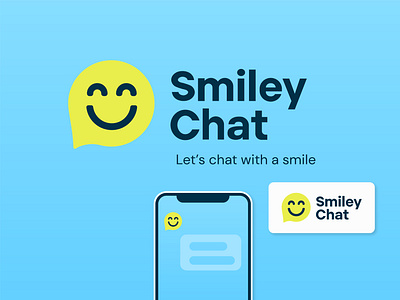 Smiley Chat | Friendly & Fun Messaging Logo 3d brand identity branding chat chat logo design design inspiration dribbble flat logo graphic design logo logo design logo ideas message messaging app playful design smile smiley chat ui visual identity